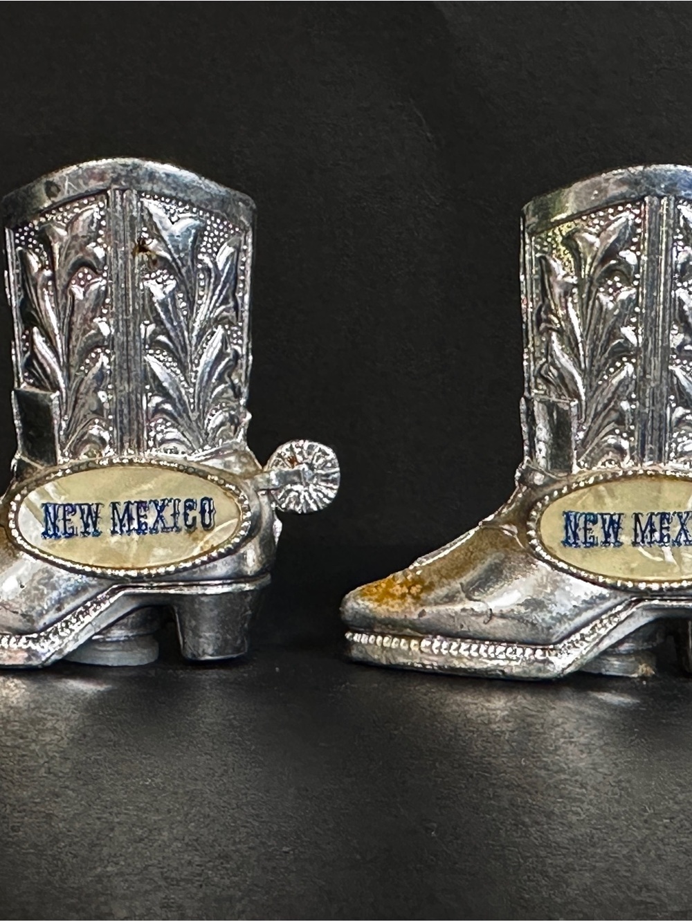 Vintage New Mexico boot salt and pepper shakers